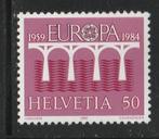 Verenigd Europa 1984 - Zwitserland, Postzegels en Munten, Postzegels | Thematische zegels, Ophalen of Verzenden, Postfris, Overige thema's
