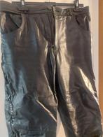 Leren Damesbroek met Veters - Maat 36, Ophalen, Gedragen, Zwart