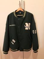 New Balance Baseball Jacket, Kleding | Heren, Jassen | Winter, Ophalen of Verzenden, Zo goed als nieuw, Maat 48/50 (M), Groen