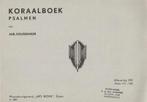 ADR.KOUSEMAKER - KORAALBOEK - PSALMEN - Aflevering XIII, Muziek en Instrumenten, Ophalen of Verzenden, Gebruikt, Artiest of Componist