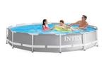 Intex Metal Frame - Ø 366 x 76 cm, Ophalen, Minder dan 80 cm, Rond, 300 cm of meer