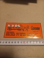 H vos transport bv Rotterdam Brielle, Verzamelen, Stickers, Ophalen of Verzenden, Zo goed als nieuw