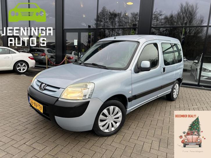 Peugeot Partner MPV 1.6-16V VTC|Cruise|Airco|Trekhaak|NAP, Auto's, Peugeot, Bedrijf, Te koop, Partner, ABS, Airbags, Airconditioning
