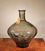 Grote Glazen Fles - Decoratief, Gebruikt, Overige kleuren, Ophalen of Verzenden, Glas