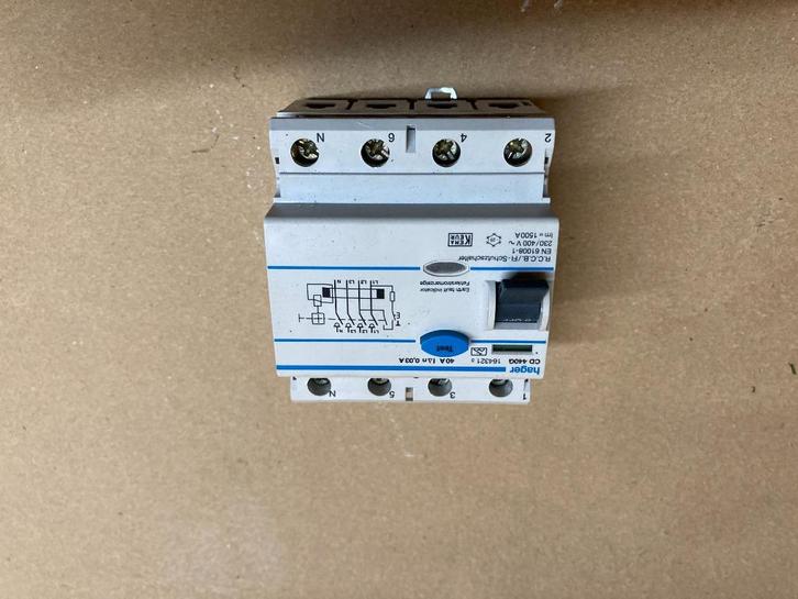 installatie automaat, Doe-het-zelf en Verbouw, Elektra en Kabels, Gebruikt, Overige typen, Ophalen of Verzenden
