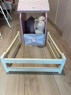 Baby born paard met stal, Ophalen of Verzenden, Gebruikt, Babypop