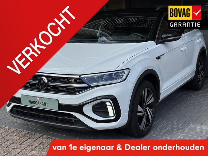 Volkswagen T-Roc 1.5 TSI R-Line,Cam,Cruise,Apple,Led,, Auto's, Volkswagen, Bedrijf, T-Roc, ABS, Achteruitrijcamera, Adaptieve lichten