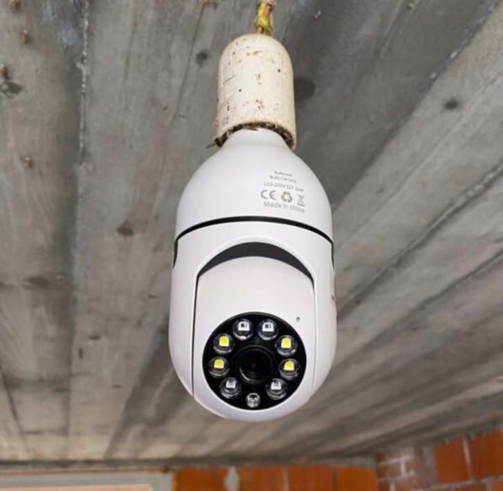 Wi-fi camera in de vorm van een gloeilamp, Audio, Tv en Foto, Videobewaking, Nieuw, Binnencamera, Ophalen of Verzenden