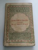 Boek, historisch: Goethe’s Faust, Ophalen of Verzenden, Gelezen, Bierens de Haan