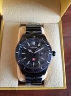 Invicta Polshorloge - Zwart, Overige merken, Staal, Staal, Polshorloge