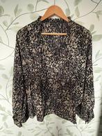 Smashed Lemon nieuwe blouse zwart bruin wit small 36, Kleding | Dames, Blouses en Tunieken, Zwart, Nieuw, Ophalen of Verzenden