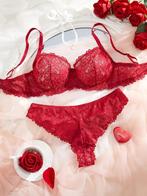 NIEUW: bh-setje  mt 46 (2xl), Kleding | Dames, Ondergoed en Lingerie, Ophalen, Rood, Setje