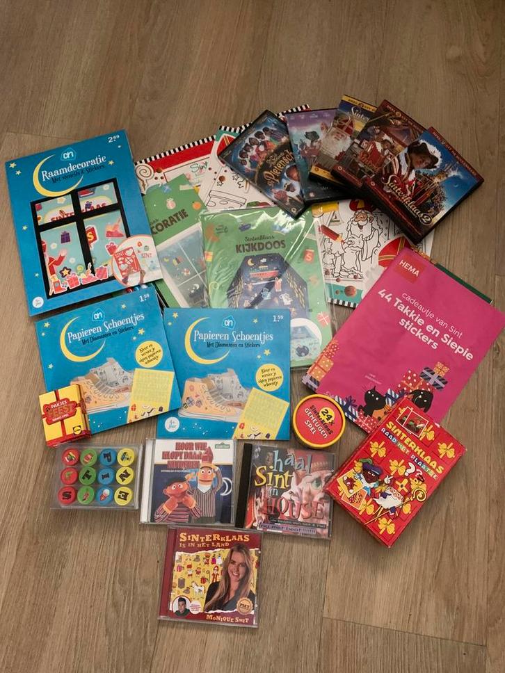 Groot pakket sint spullen, Diversen, Sinterklaas, Nieuw, Ophalen of Verzenden