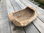 fruitschaal schaal drift wood hout, Huis en Inrichting, Ophalen of Verzenden, Gebruikt, Overige vormen, Hout