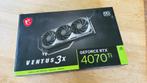 MSI GeForce RTX 4070 Ti VENTUS 3X 12GB OC Videokaart, Computers en Software, Videokaarten, PCI-Express 4, Ophalen of Verzenden