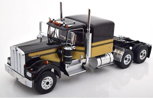 1:18 Kenworth W900 - Zwart/Goud - Smokey And The Bandit Film, Hobby en Vrije tijd, Modelauto's | 1:18, Nieuw, Auto, Overige merken