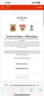 GEZOCHT! TICKETS GAE-STUTTGART, Tickets en Kaartjes, Twee personen