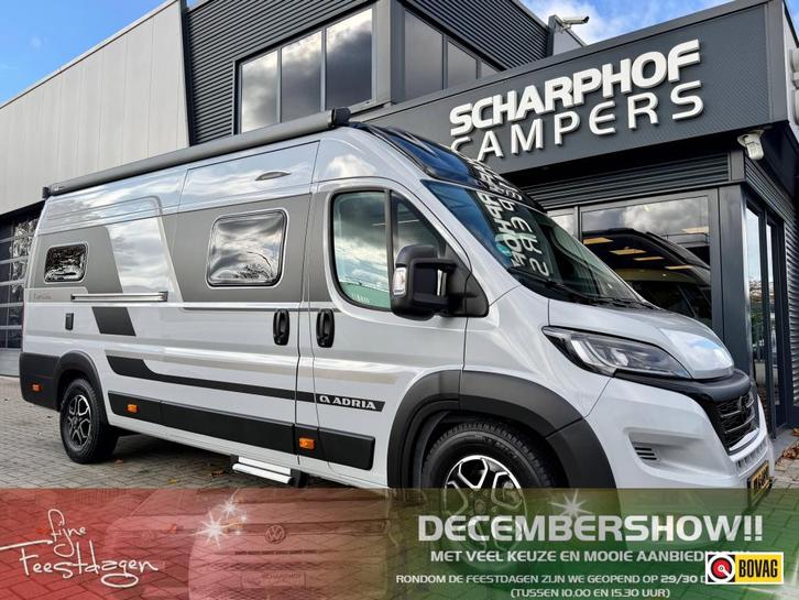 Adria Twin 640 SLB Supreme 180 AUT VOL, Caravans en Kamperen, Campers, Bedrijf, tot en met 2, Adria, Fiat, Diesel, Automaat, 6 tot 7 meter