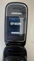 Samsung GT-E1270 Klaptelefoon, Overige modellen, Zwart, Overige systemen, Fysiek toetsenbord