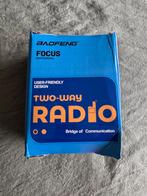 Baogeng walkie talkies/portofoons 4 stuks, Ophalen of Verzenden, Zo goed als nieuw, Minder dan 2 km