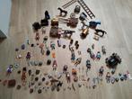 Playmobil - ridders, paarden, wagens, kasteel, kanonnen, Ophalen, Gebruikt