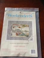 Borduurpakket Weekenders.,,August Breezes,, nieuw, Ophalen of Verzenden, Nieuw, Handborduren, Borduurpakket