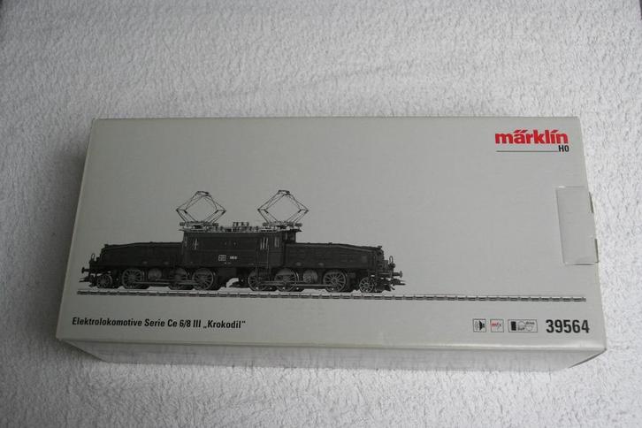 Marklin HO 39564 SBB Ce 6/8 III “Zwarte Krokodil”3-Rail MFX, Hobby en Vrije tijd, Modeltreinen | H0, Nieuw, Locomotief, Wisselstroom