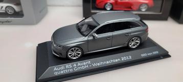Minichamps Audi RS 4 Avant B8 mat grijs
