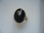 NIEUWE ZILVEREN ONYX RING MAAT 17 ZIE TEKST, Antiek en Kunst, Verzenden, Zilver