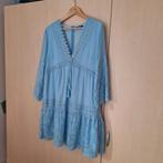 NIEUWE lichtblauwe damesjurk maat L, Ophalen of Verzenden, Nieuw, Blauw, Onder de knie