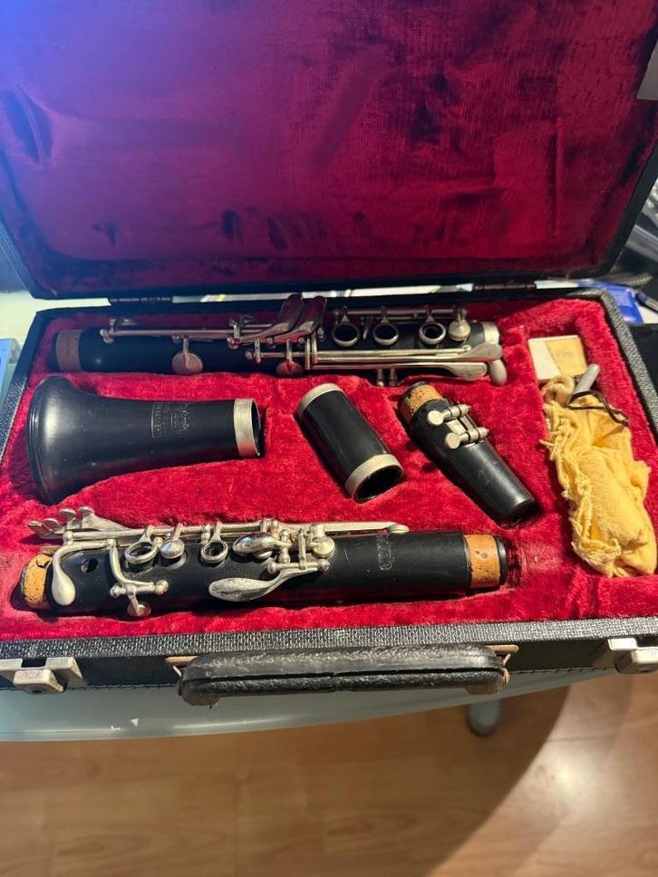 Klarinet Prelude, Muziek en Instrumenten, Blaasinstrumenten | Klarinetten, Gebruikt, Hout, Met koffer, Ophalen