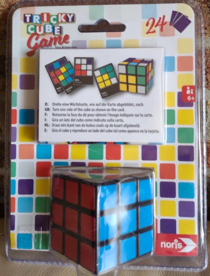 *NIEUW* Tricky cube game (rubiks cube), Hobby en Vrije tijd, Denksport en Puzzels, Nieuw, Rubik's of 3D-puzzel, Minder dan 500 stukjes