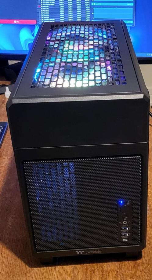 Gaming Pc Itx met RTX 5070, Computers en Software, Desktop Pc's, Zo goed als nieuw, 4 Ghz of meer, SSD, 32 GB, Met videokaart