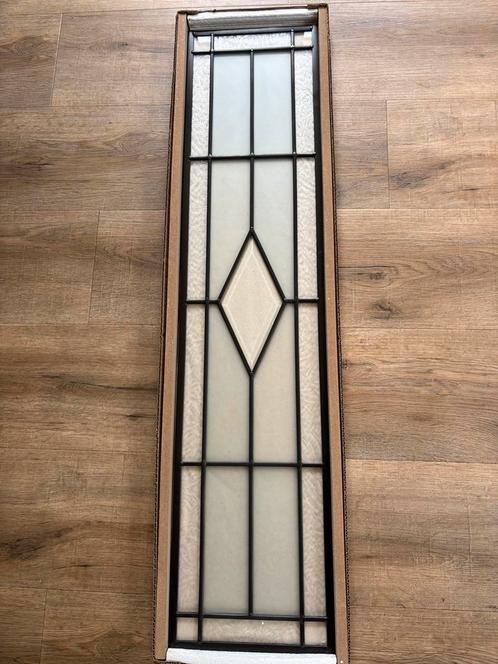 2x Cando glas-in-lood Opaal Jersey ruiten, Doe-het-zelf en Verbouw, Glas en Ramen, Nieuw, Ophalen