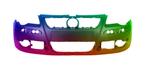Voor VW Polo 9N 2005-2010 Voorbumper gespoten in de gewenste, Nieuw, Bumper, Verzenden, Volkswagen
