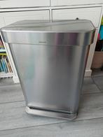 Pedaalemmer Simplehuman, 40 liter of meer, Ophalen of Verzenden, Zo goed als nieuw, 50 tot 75 cm