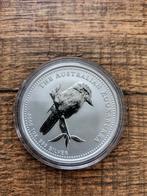Kookaburra zilveren munt 1 Oz zilver uit 2005 oplage 95.145, Ophalen of Verzenden, Zilver