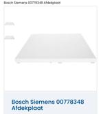 Bovenblad Bosch wasmachine serie 6, Witgoed en Apparatuur, Onderdelen en Toebehoren, Ophalen of Verzenden, Nieuw