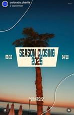 GEZOCHT! 1x Colorado Charlie closing day 2, Eén persoon