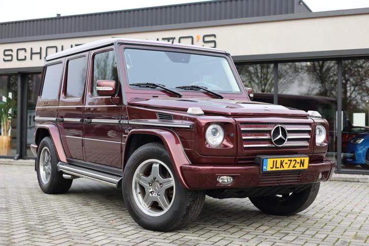 Mercedes-Benz G-klasse 55 AMG | Youngtimer | Facelift | incl, Auto's, Mercedes-Benz, Bedrijf, Te koop, G-Klasse, 4x4, ABS, Airbags