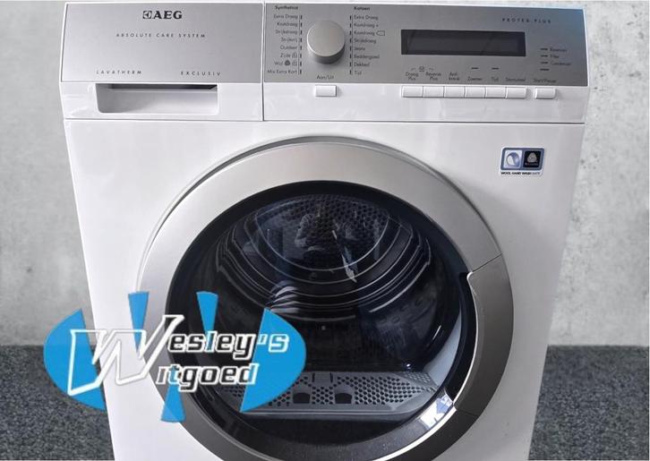 👉 AEG T76789NIH1 WP 8kg A++ – 12 maanden garantie, Witgoed en Apparatuur, Wasdrogers