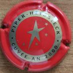 Champagnecapsule PIPER-HEIDSIECK Cuvée jaar 2000 nr.118, Verzamelen, Wijnen, Ophalen of Verzenden, Nieuw, Frankrijk, Champagne