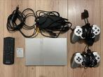 Playstation 2 with 8Mb card,14 games,2 controlers,DVD remote, Met 2 controllers, Ophalen of Verzenden, Zo goed als nieuw, Met geheugenkaart