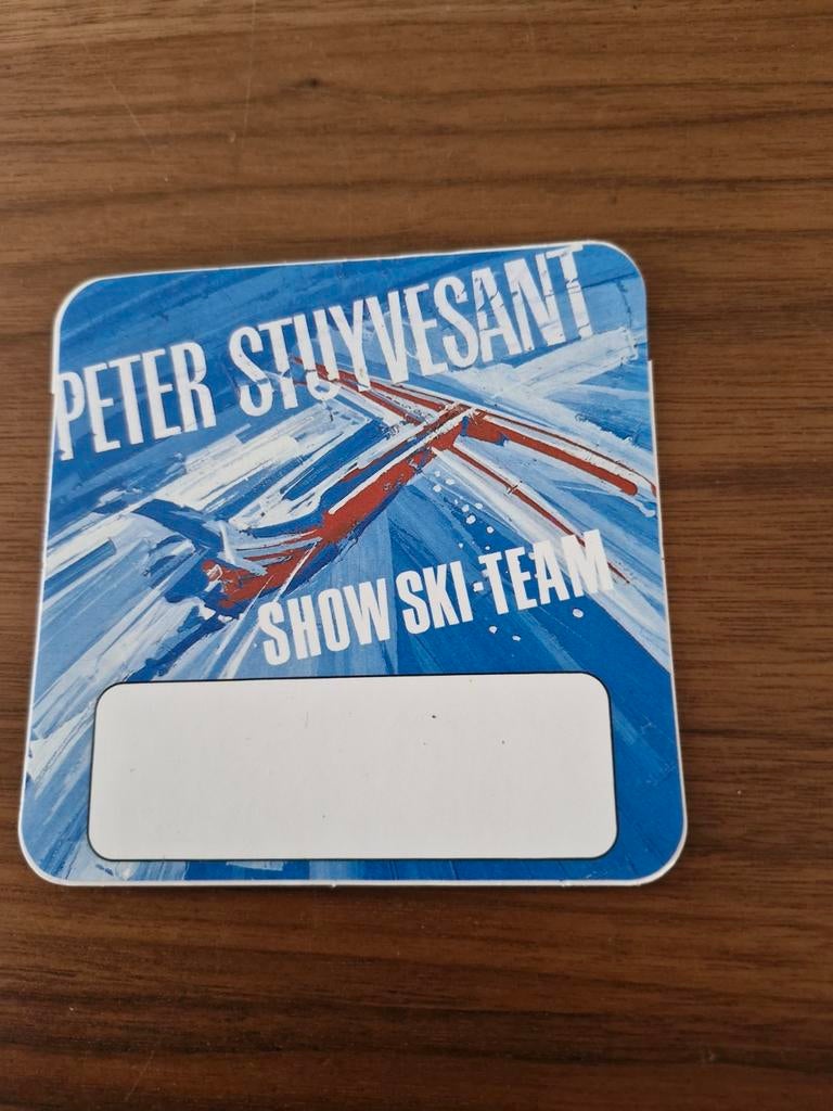 4565 Peter Stuyvesant Show Ski-Team Sticker, Ophalen of Verzenden, Gebruikt