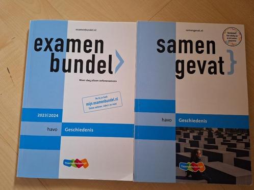 examenbundel, Boeken, Schoolboeken, Zo goed als nieuw, Geschiedenis, HAVO, Ophalen