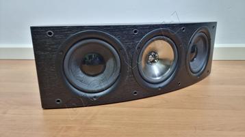 KEF IQ60C centerspeaker in de elegante kleur Black ash beschikbaar voor biedingen