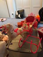 Barbie Koets met Paard, Kinderen en Baby's, Speelgoed | Poppen, Ophalen of Verzenden, Gebruikt, Barbie
