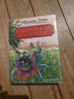 Geronimo Stilton - De reis om de wereld in 80 dagen, Ophalen of Verzenden, Zo goed als nieuw, Geronimo Stilton; Jules Verne