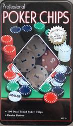 Pokerchips, Hobby en Vrije tijd, Gezelschapsspellen | Kaartspellen, Zo goed als nieuw, Ophalen