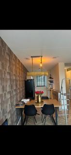 Eettafel met 4 stoelen, vandaag ophalen!, Huis en Inrichting, Tafels | Eettafels, Ophalen, 50 tot 100 cm, Zo goed als nieuw, Vijf personen of meer